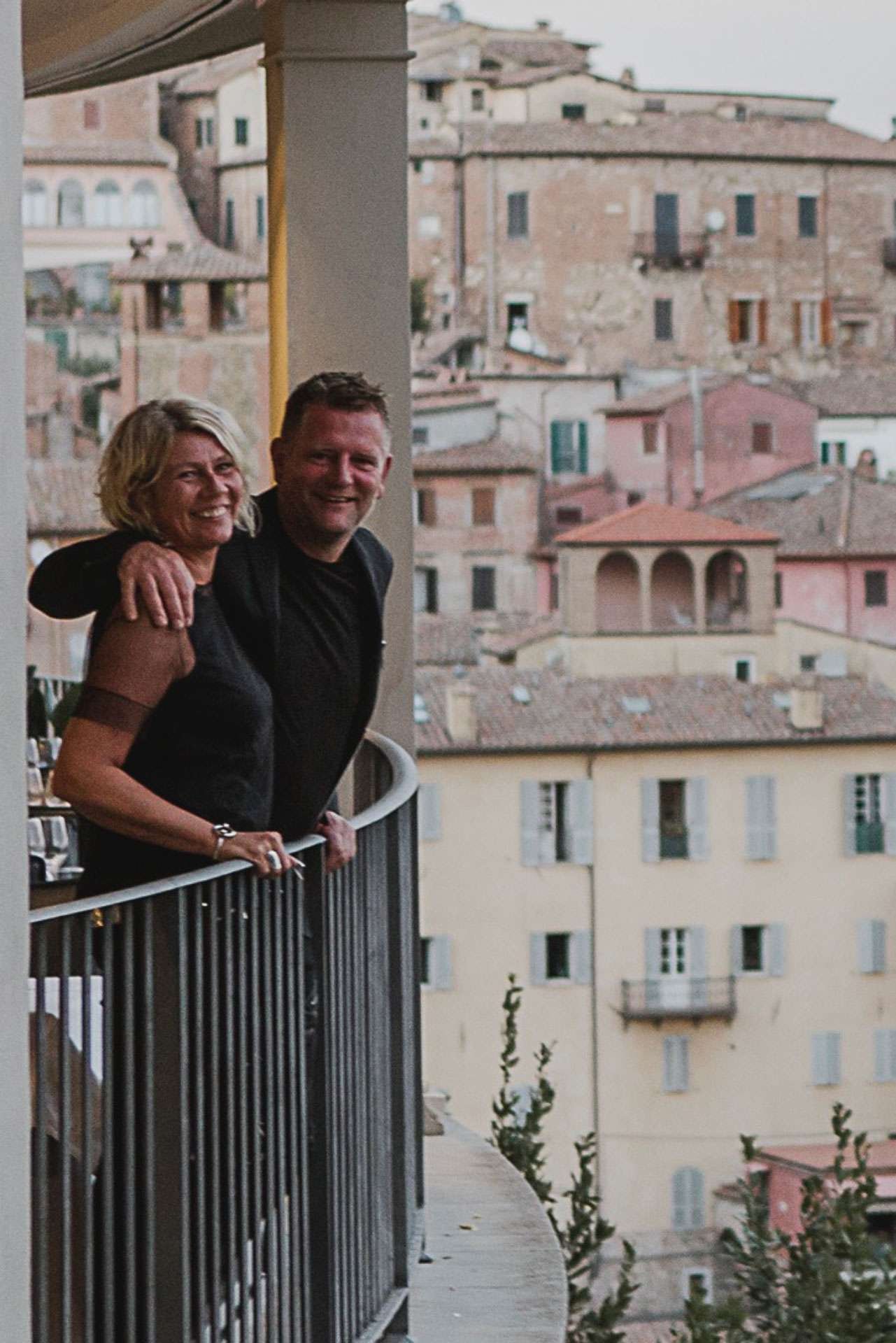 Jeroen and Marleen in Perugia